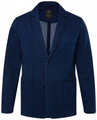 JP1880 826175 Blazer de felpa con look vintage Azul marino