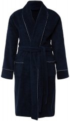 Ulla Popken 826794 Albornoz de rizo Azul marino