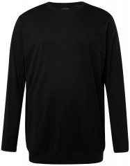 JP1880 827128 Camiseta de manga larga con corte para barriga Negro