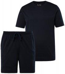 JP1880 829513 Pijama modelo corto bellyfit Azul marino TALL