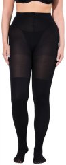 Ulla Popken 831196 Medias por encima de la rodilla 80 den Negro