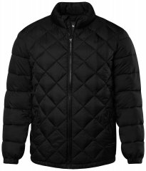 Men+ 494 Chaqueta acolchada con cuello alto Negro