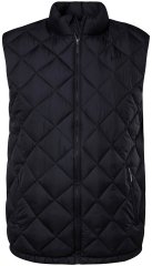 Men+ 578 Chaleco acolchado con cuello alto Azul marino