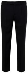 Men+ 066 Porto Pantalón de traje bellyfit Negro