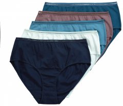 Ulla Popken 835618 Bragas pack de 5 Blanco roto