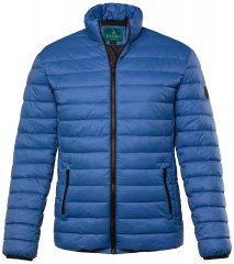 Boston Park 638 Chaqueta acolchada bellyfit con cuello alto Azul cobalto