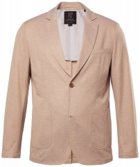 JP1880 836698 Blazer en calidad elástica Beige