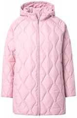 Ulla Popken 837208 Chaqueta acolchada Rosa palo