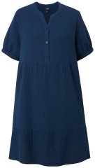 Ulla Popken 838567 Vestido de manga corta Multicolor