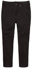 Men+ 207 Bilbao Flexlastic Pantalón chino de punto Negro