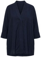 Ulla Popken 840210 Cárdigan Azul marino