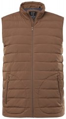 JP1880 840619 Chaleco ligeramente acolchado Marrón gris