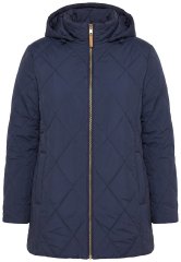 Ulla Popken 841360 Chaqueta acolchada Azul marino