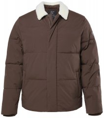 JP1880 842508 Chaqueta con cuello teddy Avellana