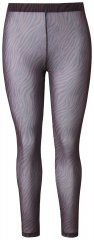 Ulla Popken 842879 Leggings de media con estampado animal Marrón oscuro