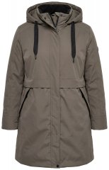 Ulla Popken 845111 Parka Verde oscuro
