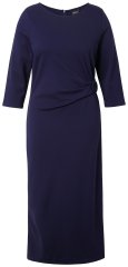 Ulla Popken 845705 Vestido de jersey Azul marino
