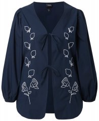 Ulla Popken 846197 Chaqueta Azul marino