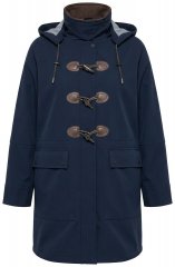 Ulla Popken 846278 Abrigo softshell Azul marino