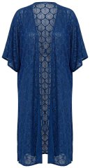 Ulla Popken 847654 Vestido estampado Azul marino