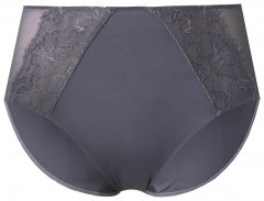 Ulla Popken 848693 Bragas con encaje Antracita