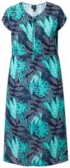 Ulla Popken 848696 Vestido estampado Azul marino