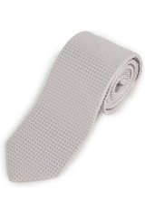 JP1880 849125 Set de corbata extralarga Plata mate