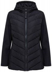 Ulla Popken 849472 Chaqueta acolchada Negro