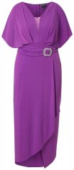 Ulla Popken 849533 Vestido de noche Rojo baya