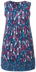 Ulla Popken 849887 Vestido de jersey sin mangas Azul marino