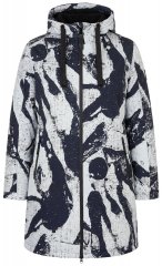 Ulla Popken 849984 Abrigo técnico Gris