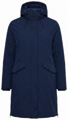Ulla Popken 850806 Abrigo técnico Azul marino