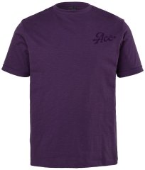 JP1880 850985 Camiseta con estampado en el pecho Morado oscuro TALL
