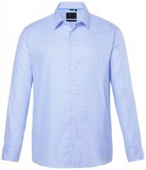 JP1880 851051 Camisa de vestir sin plancha manga larga Azul claro TALL