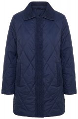 Ulla Popken 851123 Chaqueta acolchada Azul marino