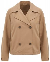 Ulla Popken 851435 Gabardina Marrón