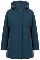 Ulla Popken 851459 Chaqueta acolchada Petróleo