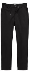 Men+ 663 Bilbao Flexlastic Pantalón de punto con cintura elástica Negro
