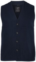 JP1880 851800 Chaleco de tweed de espiga Azul marino
