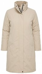 Ulla Popken 851811 Abrigo acolchado Beige