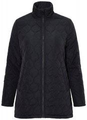Ulla Popken 851831 Chaqueta acolchada Negro