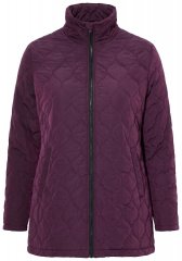 Ulla Popken 851831 Chaqueta acolchada Marrón