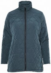 Ulla Popken 851831 Chaqueta acolchada Verde oscuro
