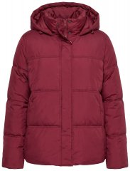 Ulla Popken 851832 Chaqueta acolchada Rojo
