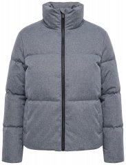Ulla Popken 851854 Chaqueta acolchada Gris jaspeado