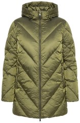 Ulla Popken 852023 Abrigo acolchado Verde oliva