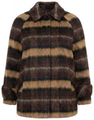 Ulla Popken 852178 Chaqueta Marrón