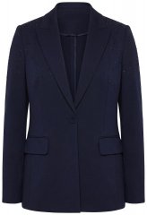 Ulla Popken 852498 Blazer con strass Azul marino