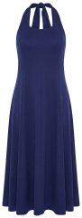 Ulla Popken 852680 Vestido de noche Azul marino