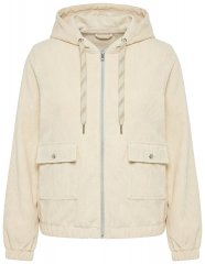 Ulla Popken 852802 Chaqueta de pana Blanco roto